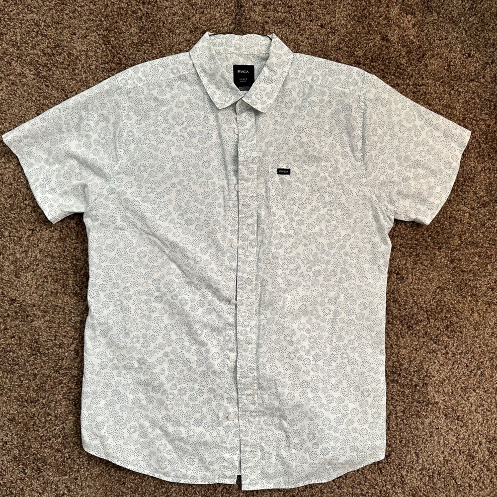 RVCA button up L shirt